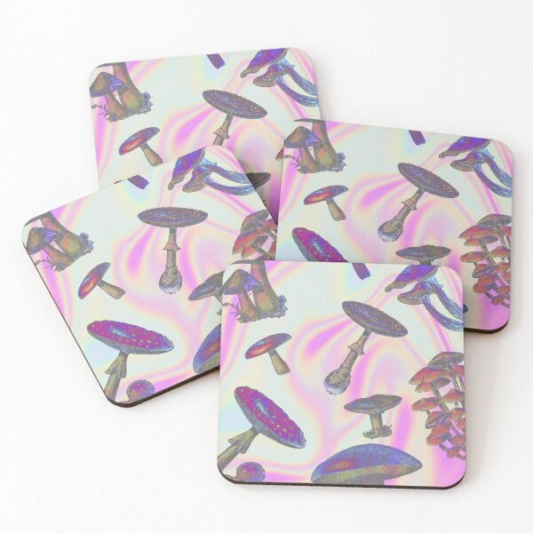 Item preview, Trippy Retro Mushrooms designed and sold by VintageRetroDep.