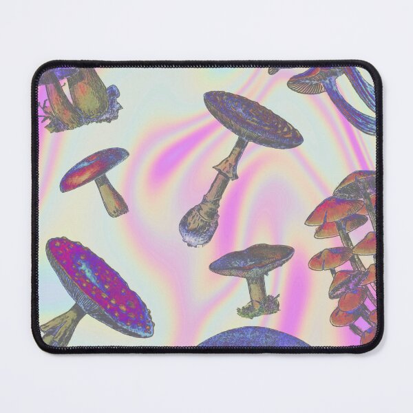 Item preview, Trippy Retro Mushrooms designed and sold by VintageRetroDep.