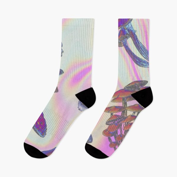 Item preview, Trippy Retro Mushrooms designed and sold by VintageRetroDep.