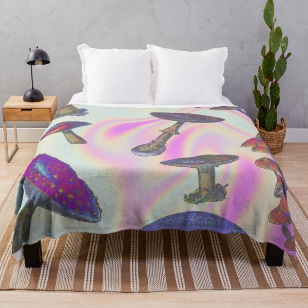 Item preview, Trippy Retro Mushrooms designed and sold by VintageRetroDep.