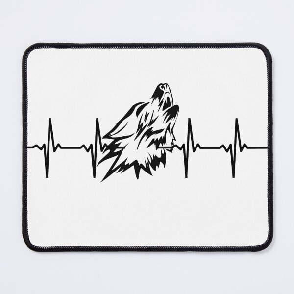 Item preview, Pulse Wolf Design designed and sold by tshirtprintbar.