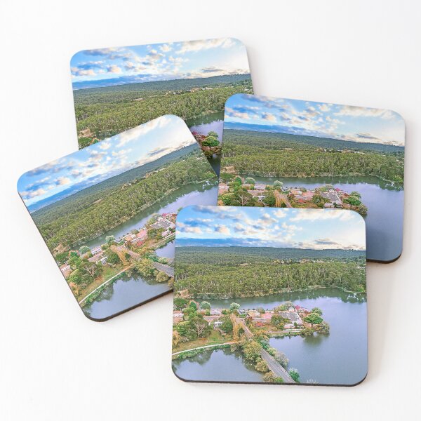 Item preview, Daylesford Aerial View - Lake Daylesford - Sunset designed and sold by Bendigo Aerial.
