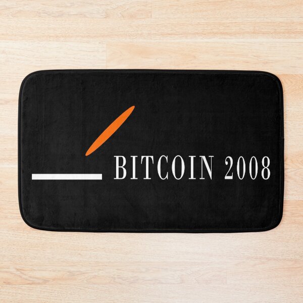 Item preview, Bitcoin 2008 - Clothing, Home, Gifts and Personal - White Print - VBK - VisionsByKaren designed and sold by VisionsByKaren.