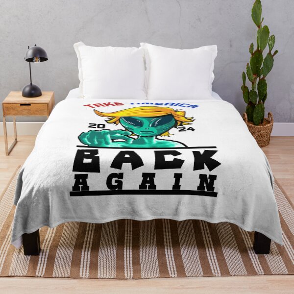 Item preview, Trump 2024 Aliens Take America Back designed and sold by DabGraphic.