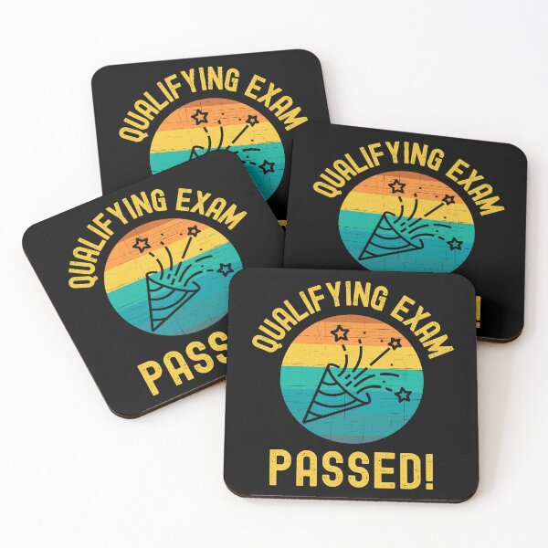 Item preview, Qualifying Exam Passed! - Doctor, Ph.D., Graduation, Dissertation, Preliminary Exam designed and sold by jadedscientist.