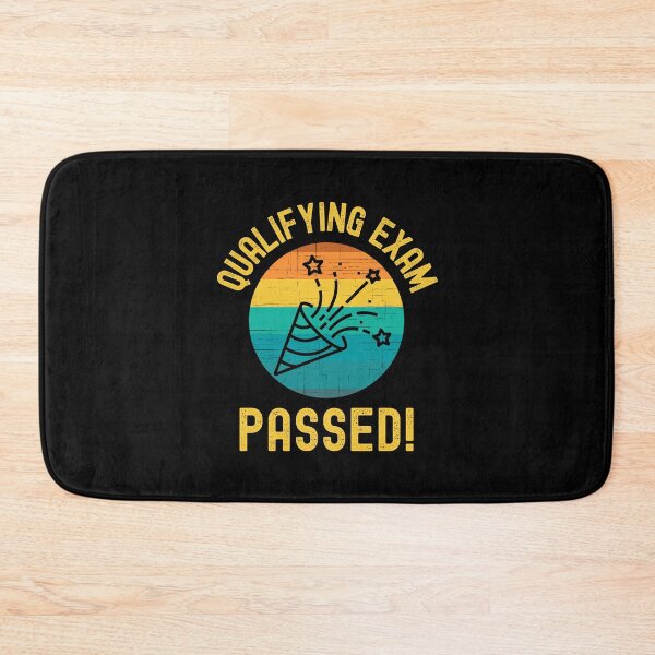 Item preview, Qualifying Exam Passed! - Doctor, Ph.D., Graduation, Dissertation, Preliminary Exam designed and sold by jadedscientist.