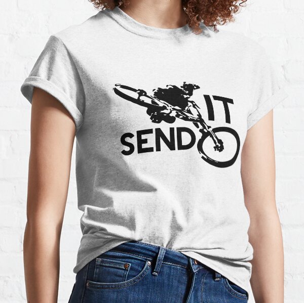 Send It Downhill Mountain biking Classic T-Shirt