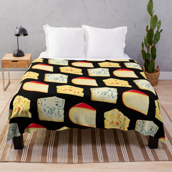 Item preview, Cheese Pattern - Black designed and sold by Kelly  Gilleran.