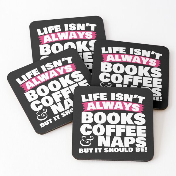 Item preview, Books, Coffee, and Naps designed and sold by EstelleStar.