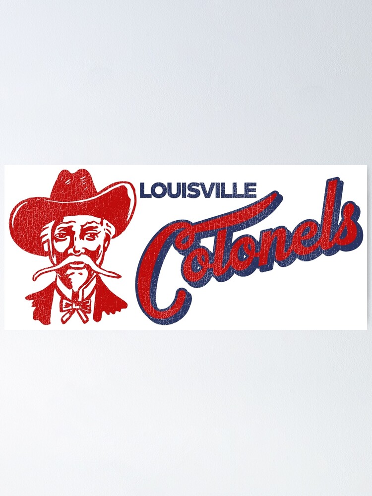 Louisville Cardinals Poster Mascot Pillow