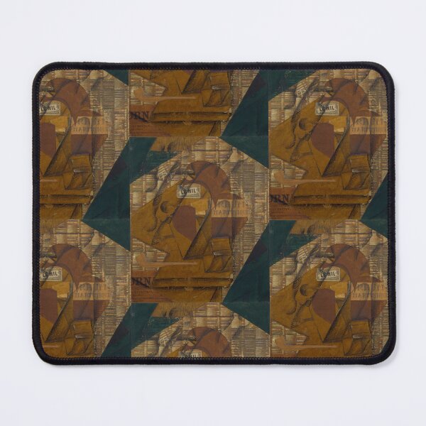 Item preview, Juan Gris Bottle of Rum and Newspaper designed and sold by TeeARTHY.