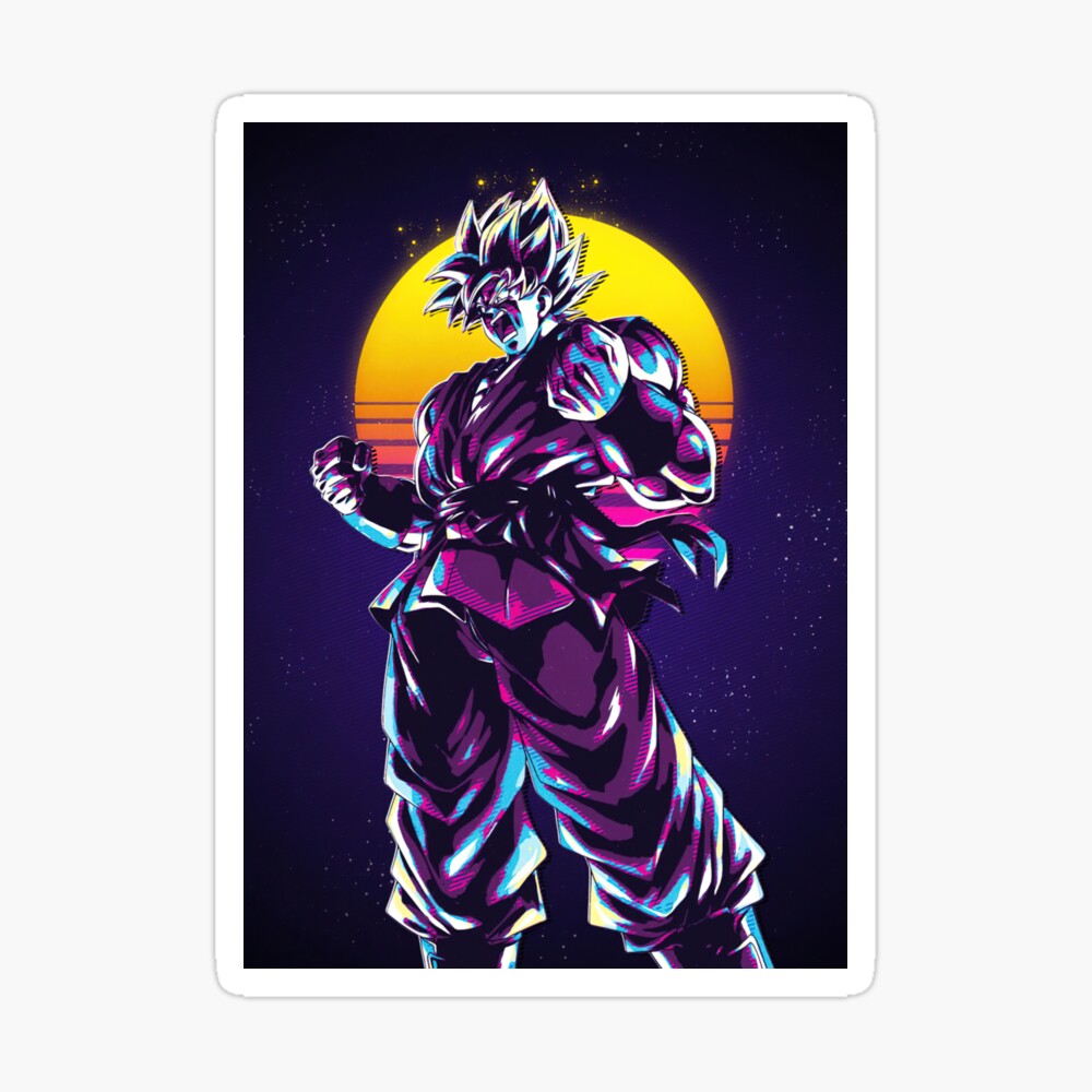 Goku Ultra Instinct LED Neon Poster (Dragon Ball Super)