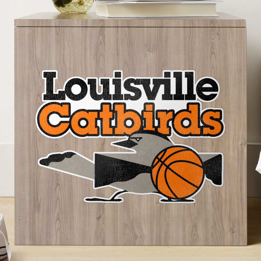 Louisville Catbirds Retro Defunct Basketball Sticker for Sale by  TheBenchwarmer