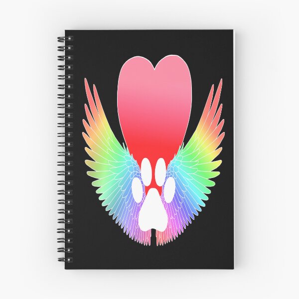 Item preview, Rainbow Bridge Guardian Angel Pawprint  designed and sold by Deborah Camp.