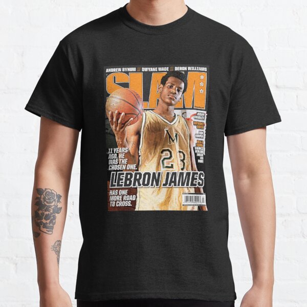 Men's Nike Cartoon Lebron James Shooting Printing Sports Round Neck Sh