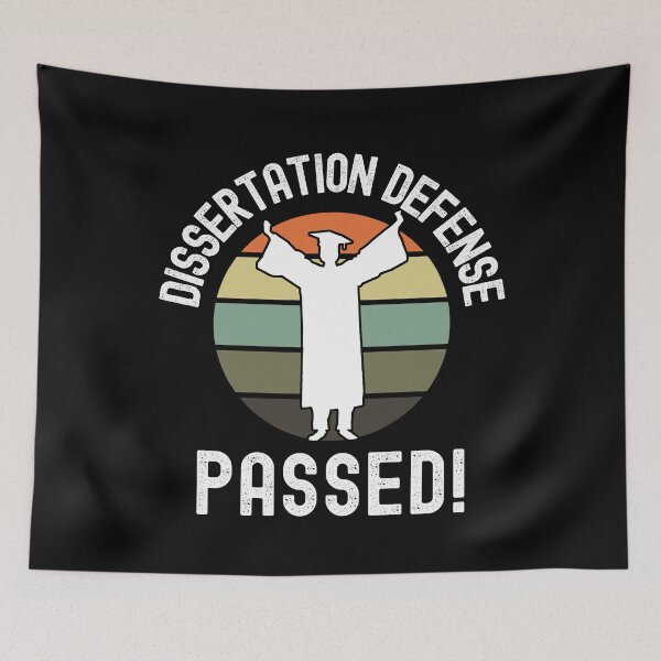 Item preview, Dissertation Defense Passed! - Phinished, Graduation, Dissertation, Ph.D., Doctor designed and sold by jadedscientist.