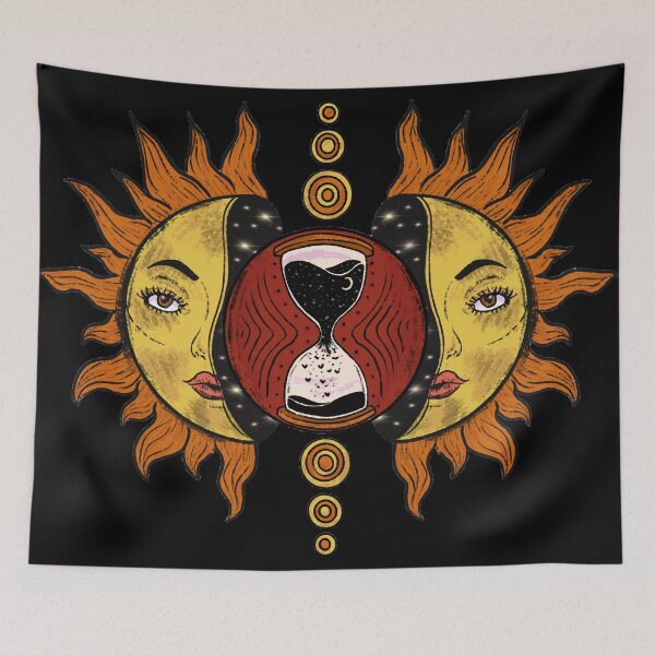 Item preview, Psytrance Hourglass Sun Design designed and sold by JettaPilots.