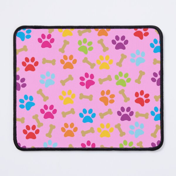Item preview, Paw Dog Print Pattern Colorful designed and sold by Tetete.