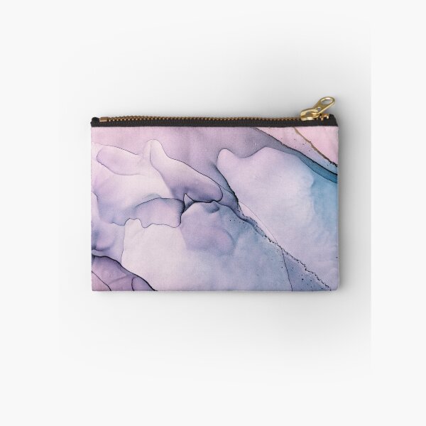 Item preview, Blush And Payne's Grey Flowing Abstract Painting, Modern Blush And Payne's Grey Flowing Abstract Feminine Art, Blush And Payne's Grey Watercolor, Ink Digital Watercolor Blush Pink Abstract designed and sold by Trendymotion.