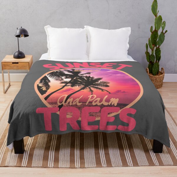 Item preview, SUNSET AND PALM TREES designed and sold by GAADesignz.
