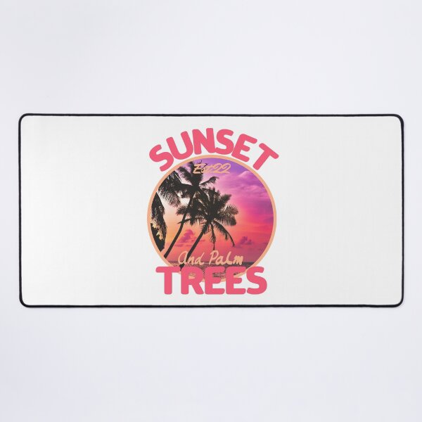 Item preview, SUNSET AND PALM TREES designed and sold by GAADesignz.