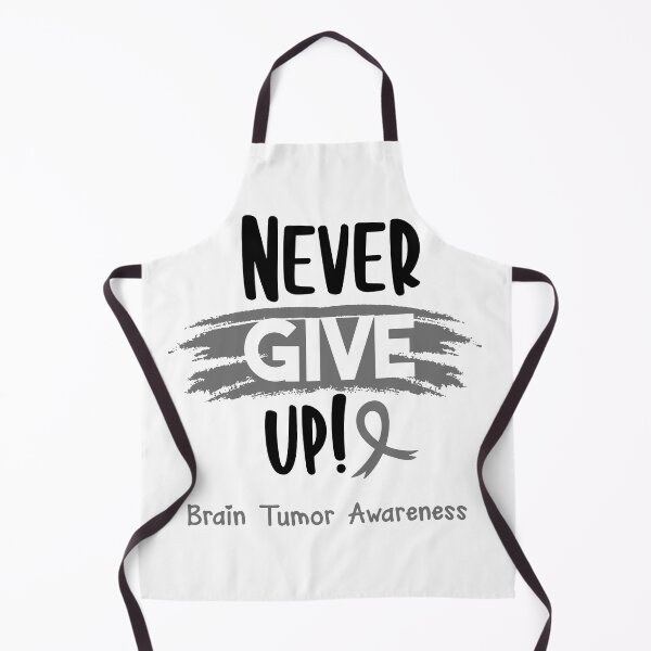 Item preview, Brain Tumor Warrior - Brain Tumor Awareness - Never Give Up! designed and sold by Robbsyn.