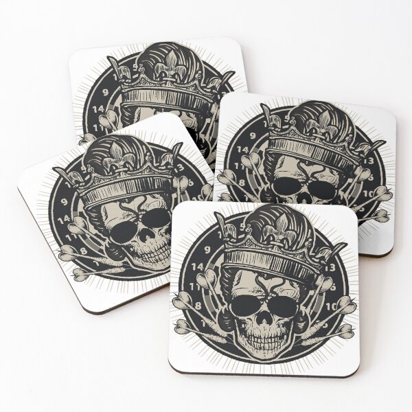 Item preview, Skull Darts King Arrow Dartboard Dart Player  designed and sold by ung3966.