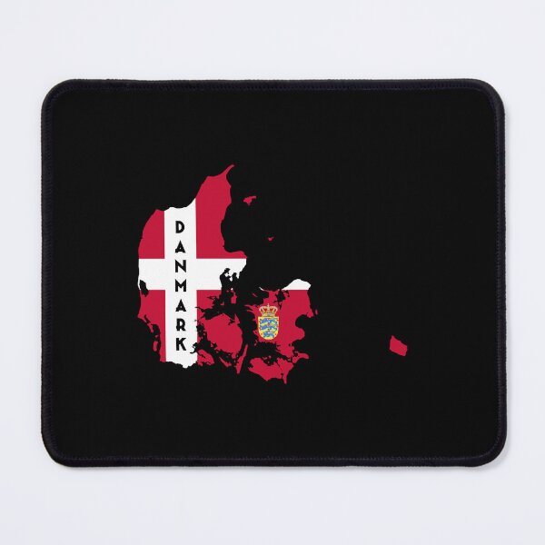 Item preview, Denmark flag & map  designed and sold by JosephSav85200.