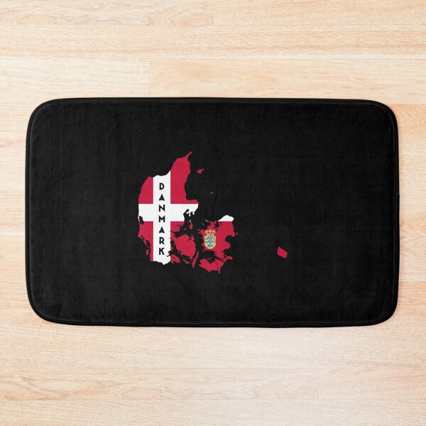 Item preview, Denmark flag & map  designed and sold by JosephSav85200.