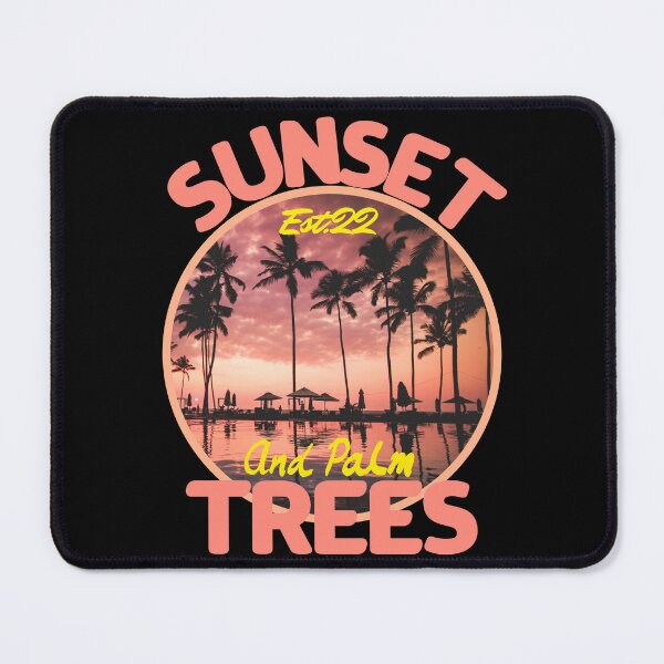 Item preview, SUNSET AND PALM TREES designed and sold by GAADesignz.