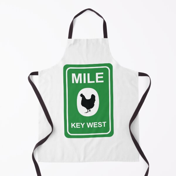 Item preview, Key West Mile 0 Sign Chicken designed and sold by popculture by Christian.