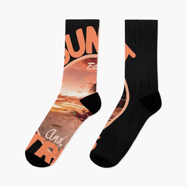 Item preview, SUNSET AND PALM TREES designed and sold by GAADesignz.