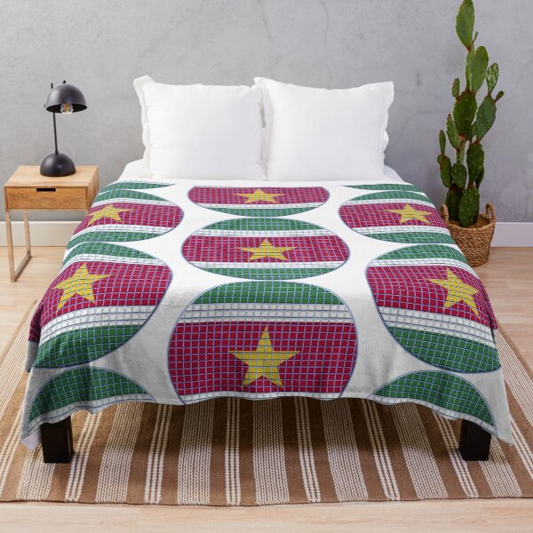 Item preview, Suriname Flag Rounded - Squares Pixel designed and sold by MoonElite.