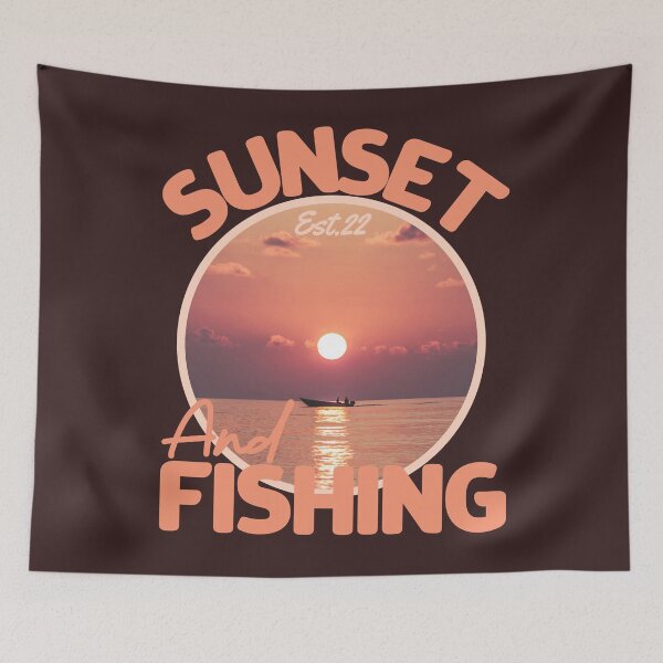 Item preview, SUNSET AND FISHING designed and sold by GAADesignz.