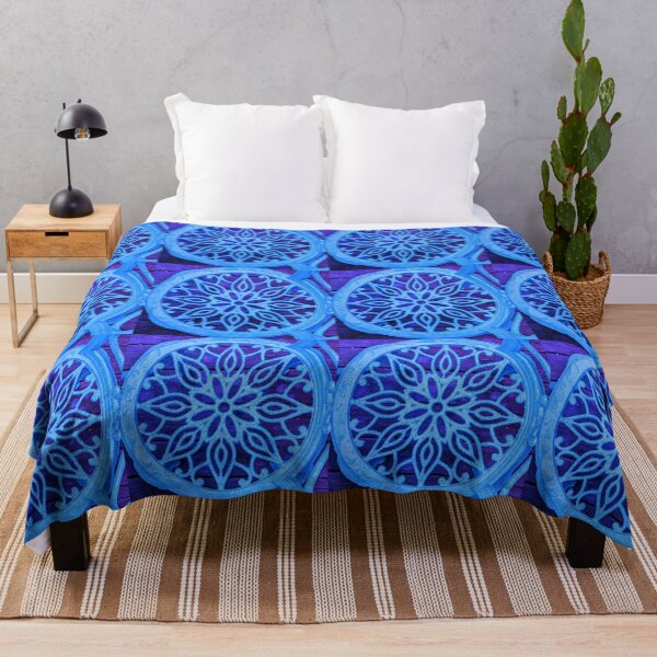 Item preview, Blue on Purple  designed and sold by arfff.