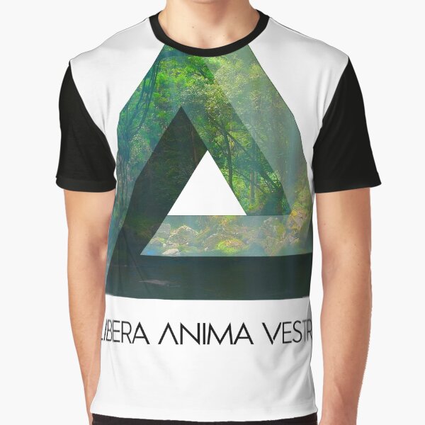 Penrose Triangle - Libera Anima Vestra Graphic T-Shirt