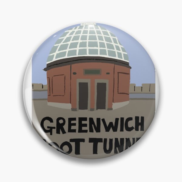 Item preview, Greenwich foot tunnel  designed and sold by redhoodgirl.