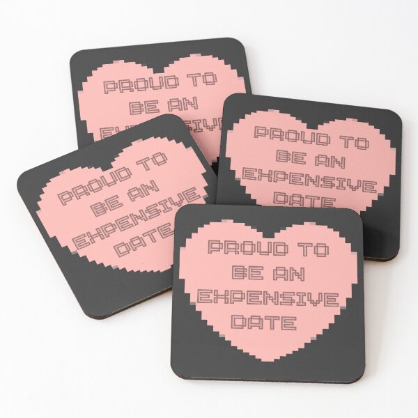 Item preview, Pixel Expensive Date Heart designed and sold by Pink Ribbon.
