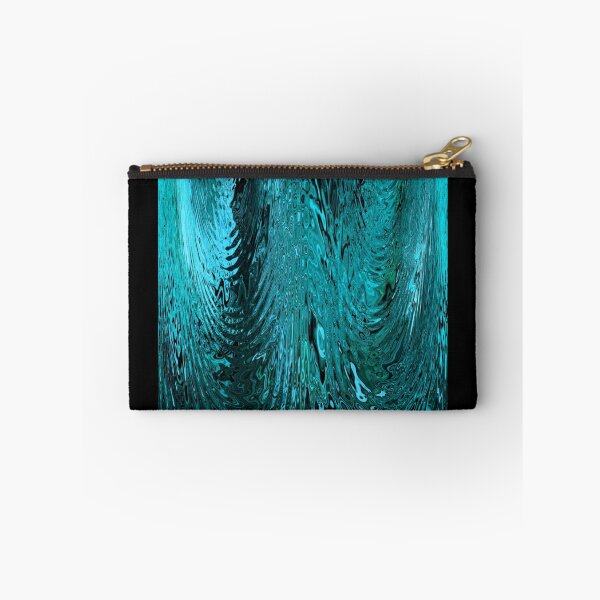 Item preview, Teal Blue Abstract Water Glass Ripples Waves Design Pattern designed and sold by adriturner.
