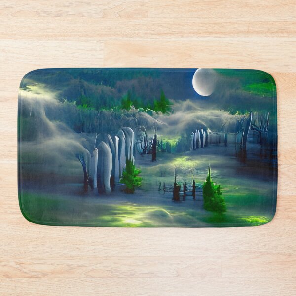 Item preview, Moon lit ghostly forest designed and sold by bradm50.