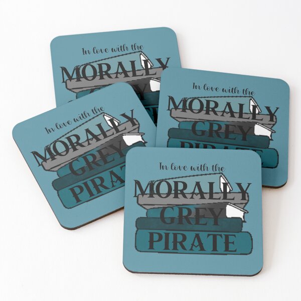 Item preview, Bookstagram Morally Grey Pirate designed and sold by kayeskew.