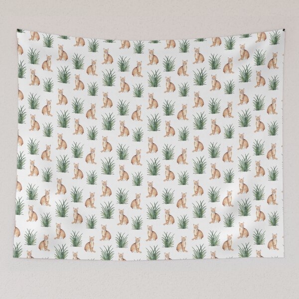 Item preview, Farm Cat Pattern Pet designed and sold by WildAliceArt.