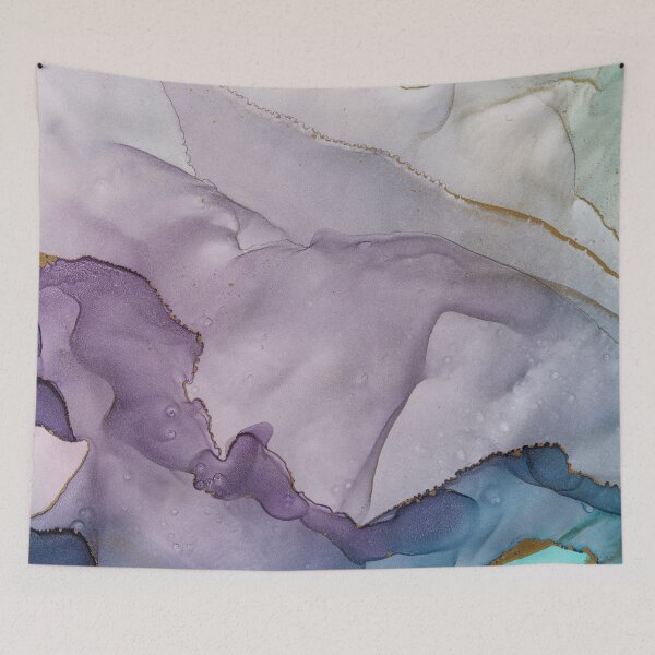 Item preview, Pink Purple And Payne's Grey Flowing Abstract Painting, Modern Blush And Payne's Grey Flowing Abstract Feminine Art, Purple And Payne's Grey Watercolor, Ink Digital Watercolor Blush Purple Abstract designed and sold by Trendymotion.
