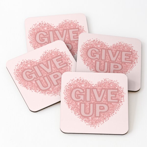 Item preview, Pink Sparkle Give Up Heart designed and sold by Pink Ribbon.