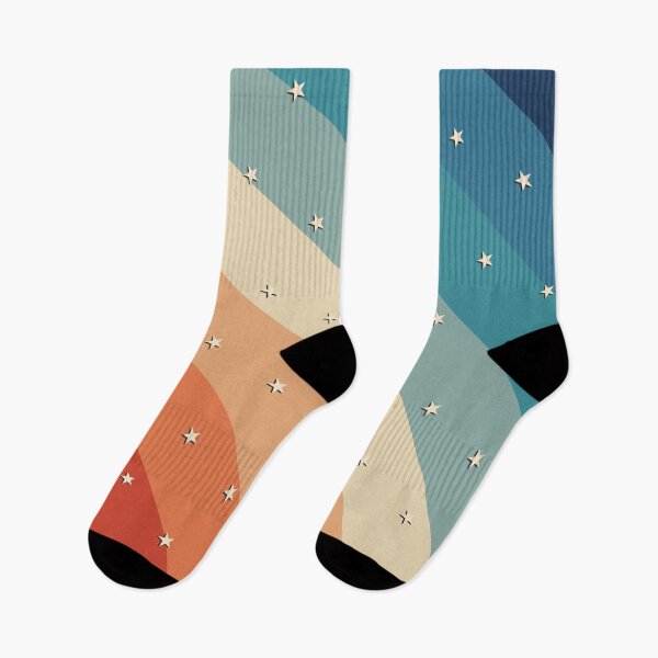 Item preview, 70s Style Retro Geometric Vintage Stars Pattern designed and sold by ind3finite.