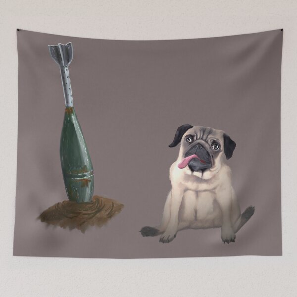 Item preview, That was Pugging close! designed and sold by IllusionMetal.