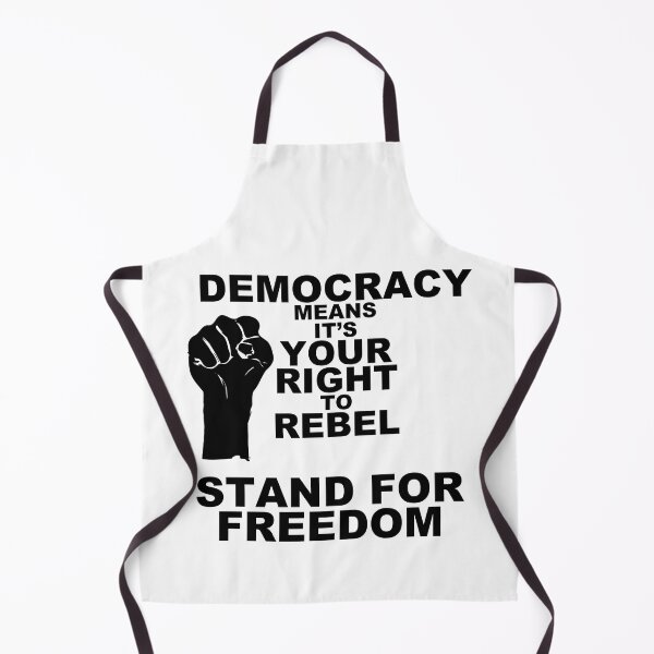Item preview, Democracy (Your right to rebel) designed and sold by ModernCultureNW.