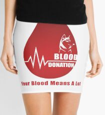 World Blood Donor Day Mini Skirt