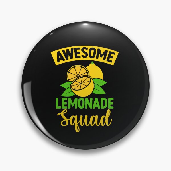 Item preview, Awesome Lemonade Squad, Lemon Juice Summer, Lemon Lover T-Shirt designed and sold by Blue-Rechard.