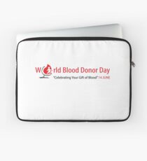 World Blood Donor Day Laptop Sleeve